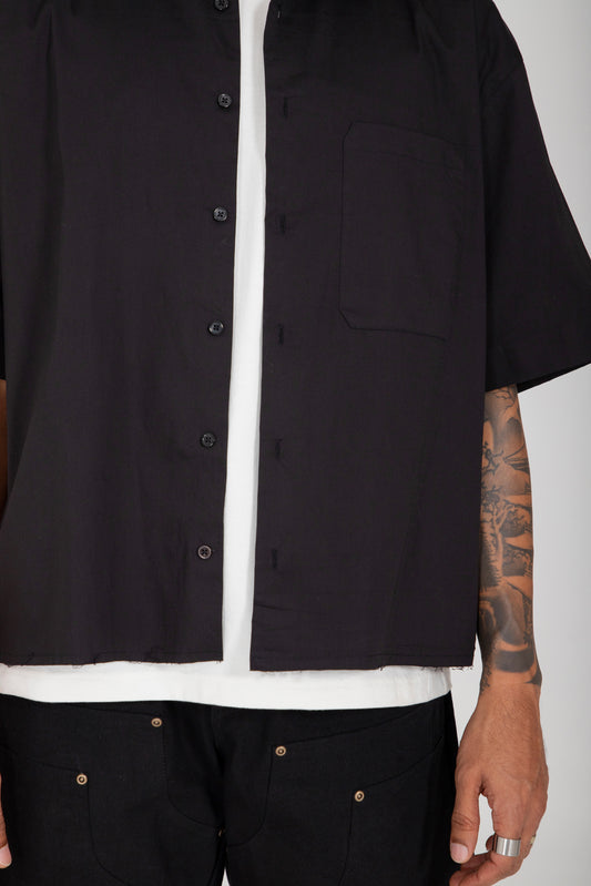 VARDI - HALF SHIRT - BLACK