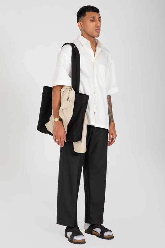 VARDI - HALF SHIRT - WHITE