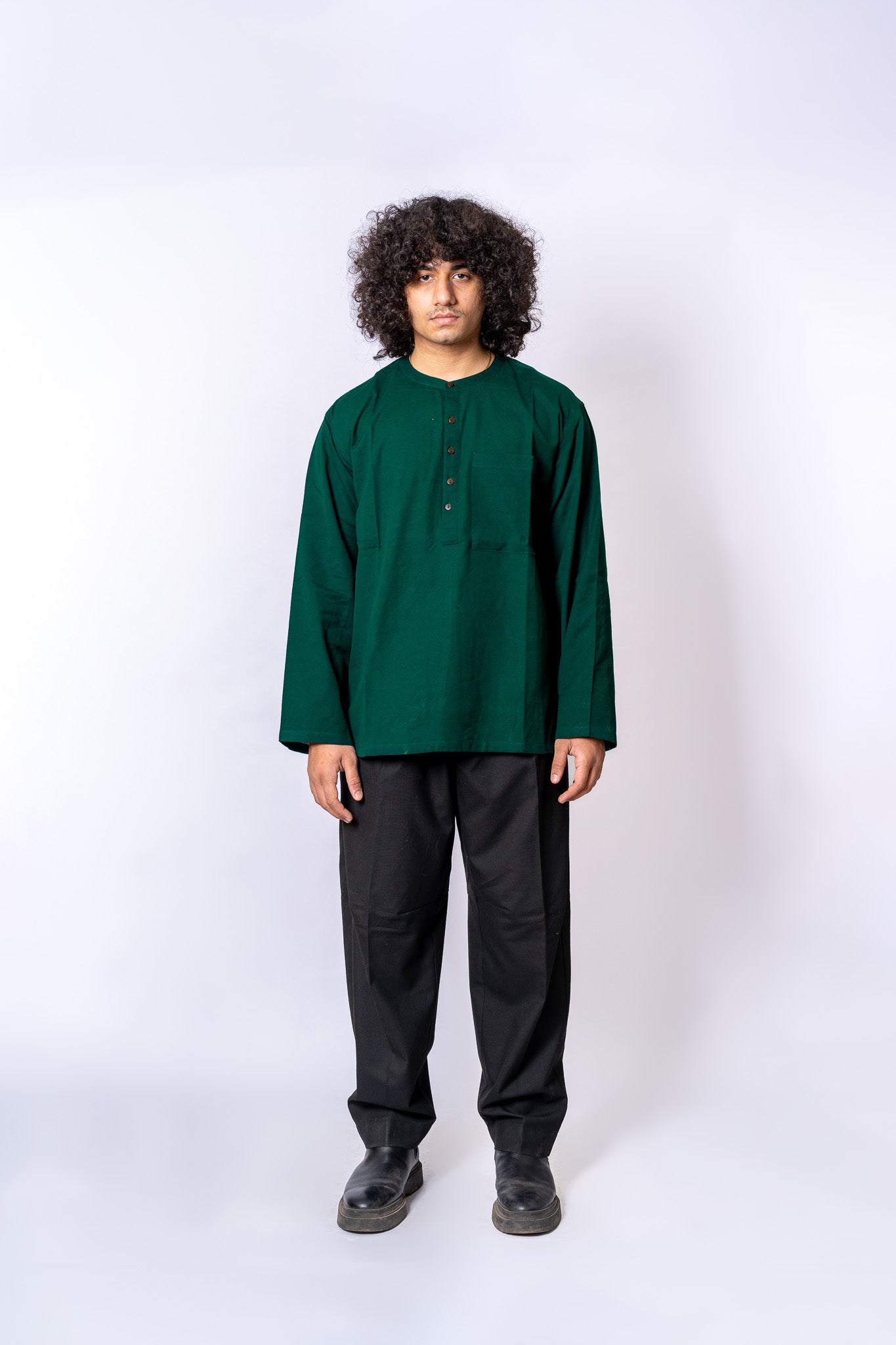 VARDI - TUNIC - B.GREEN