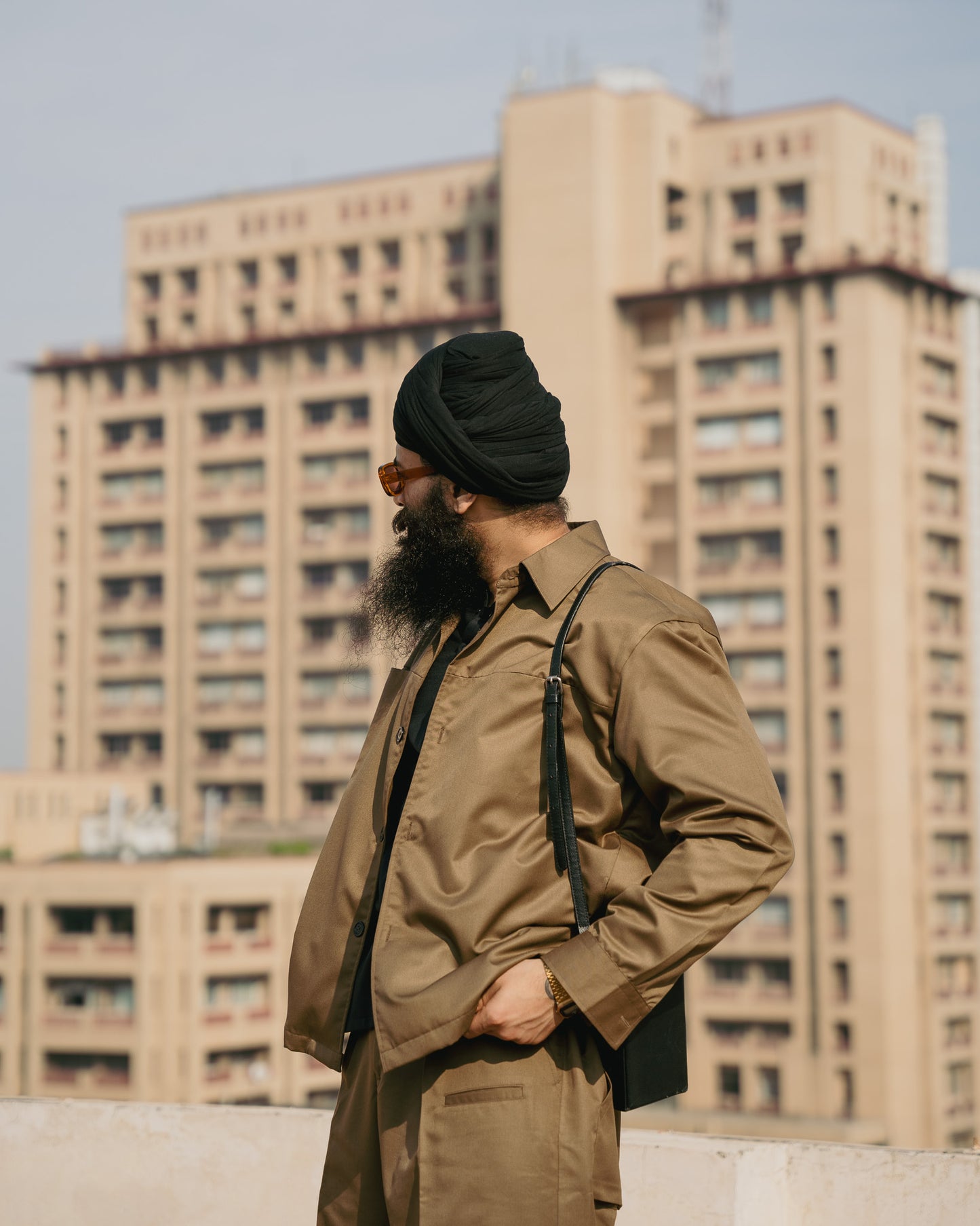 OVERSHIRT - DARK KHAKI