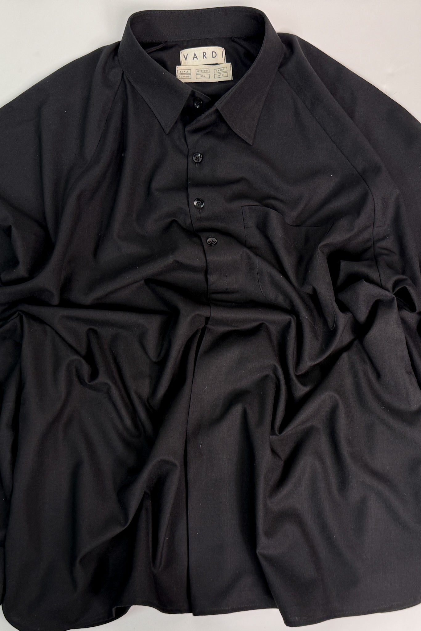KAMEEZ SHIRT 2 - ALL BLACK