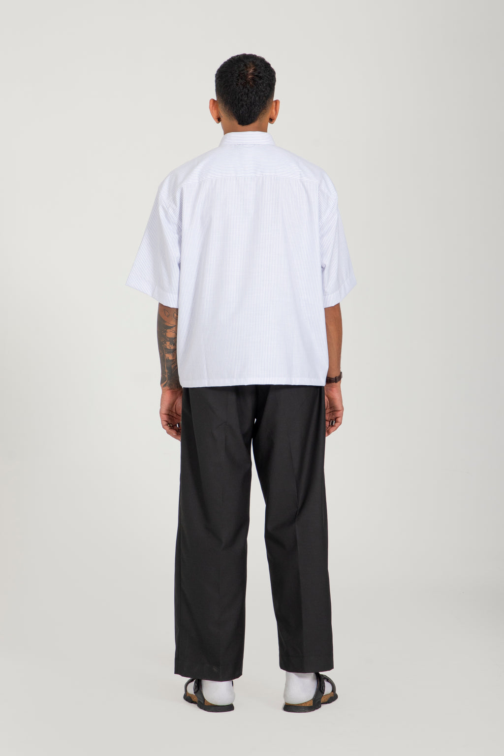 VARDI - HALF SHIRT - BLUE