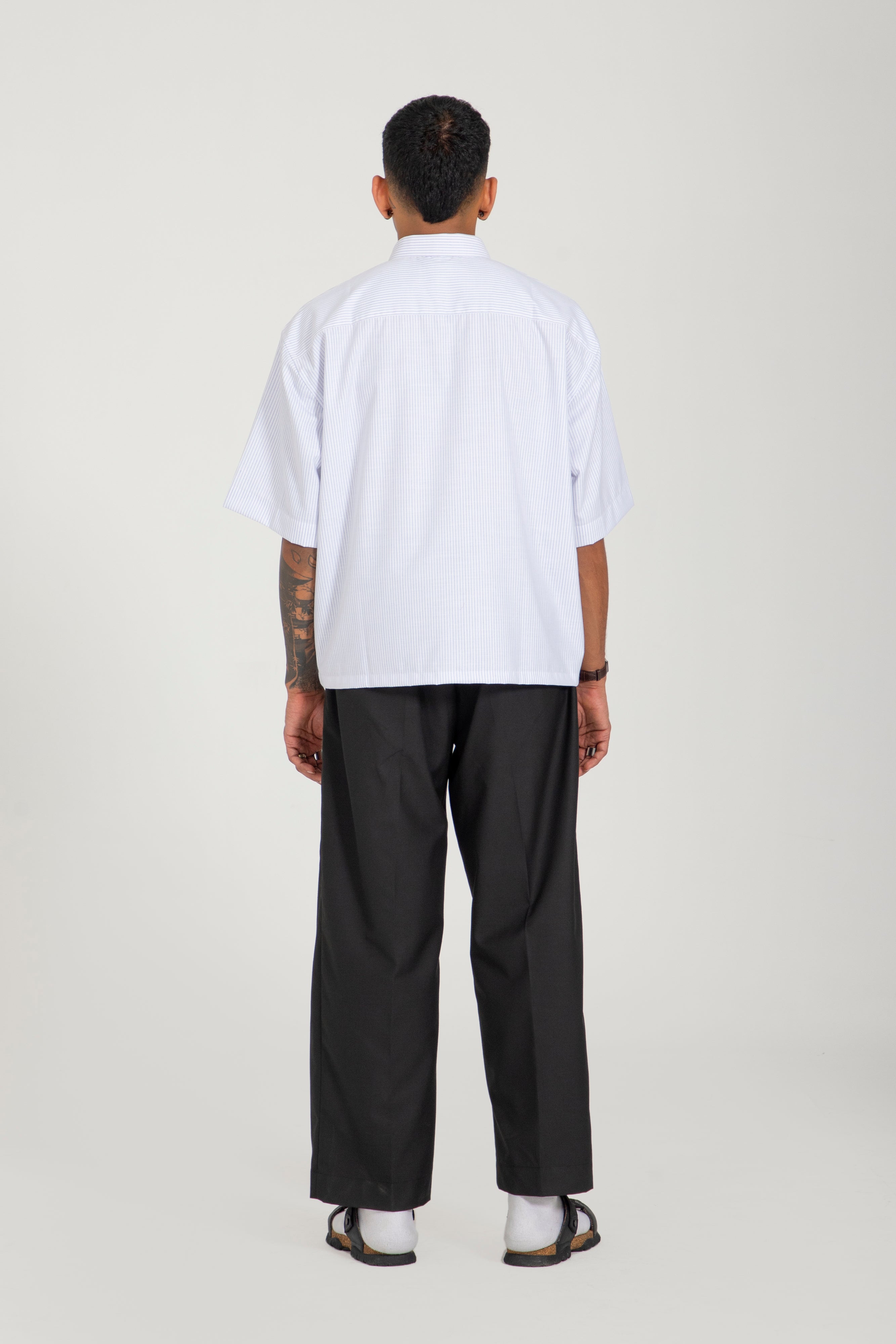 VARDI - HALF SHIRT - BLUE