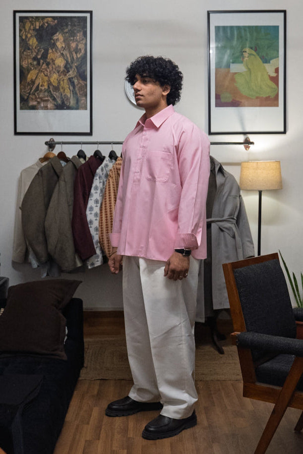 KAMEEZ SHIRT - PINK