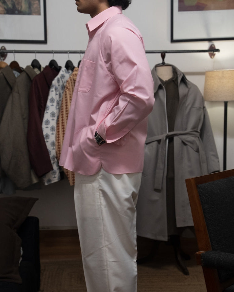 KAMEEZ SHIRT - PINK