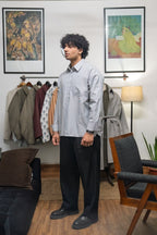 KAMEEZ SHIRT - BLACK