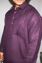 KAMEEZ PURPLE