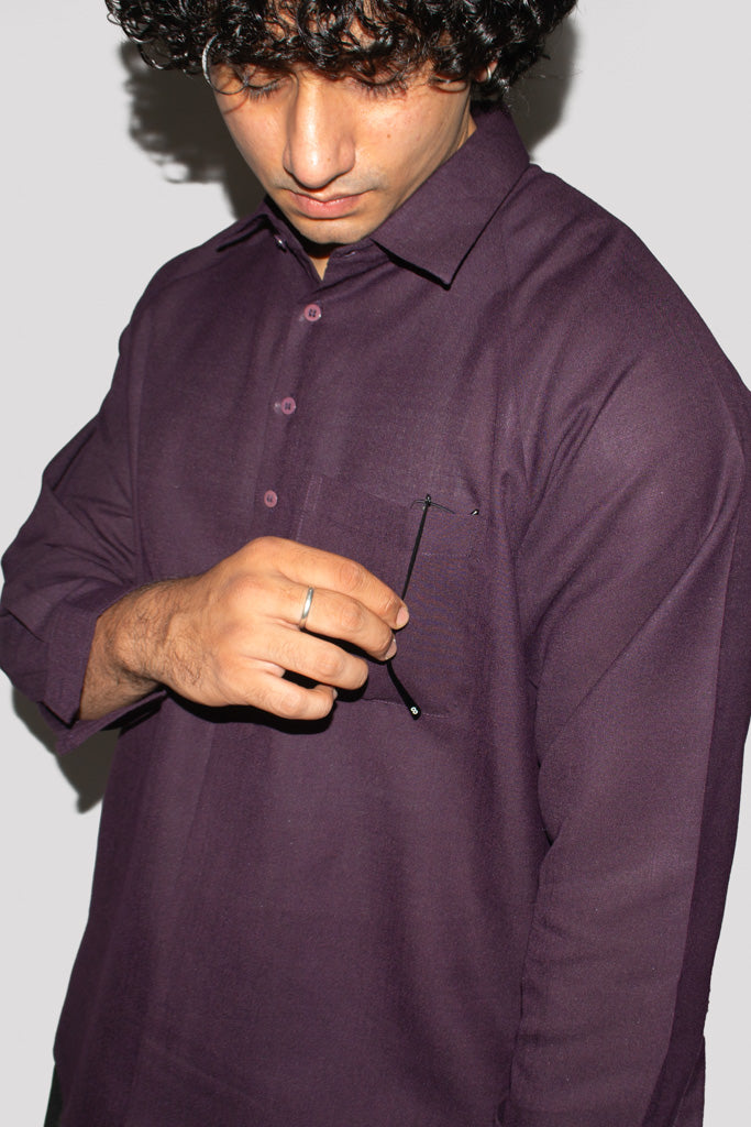 KAMEEZ PURPLE