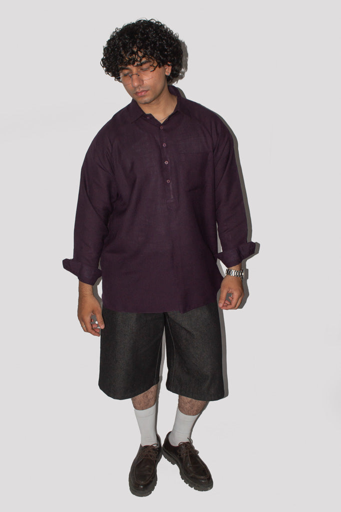 KAMEEZ PURPLE