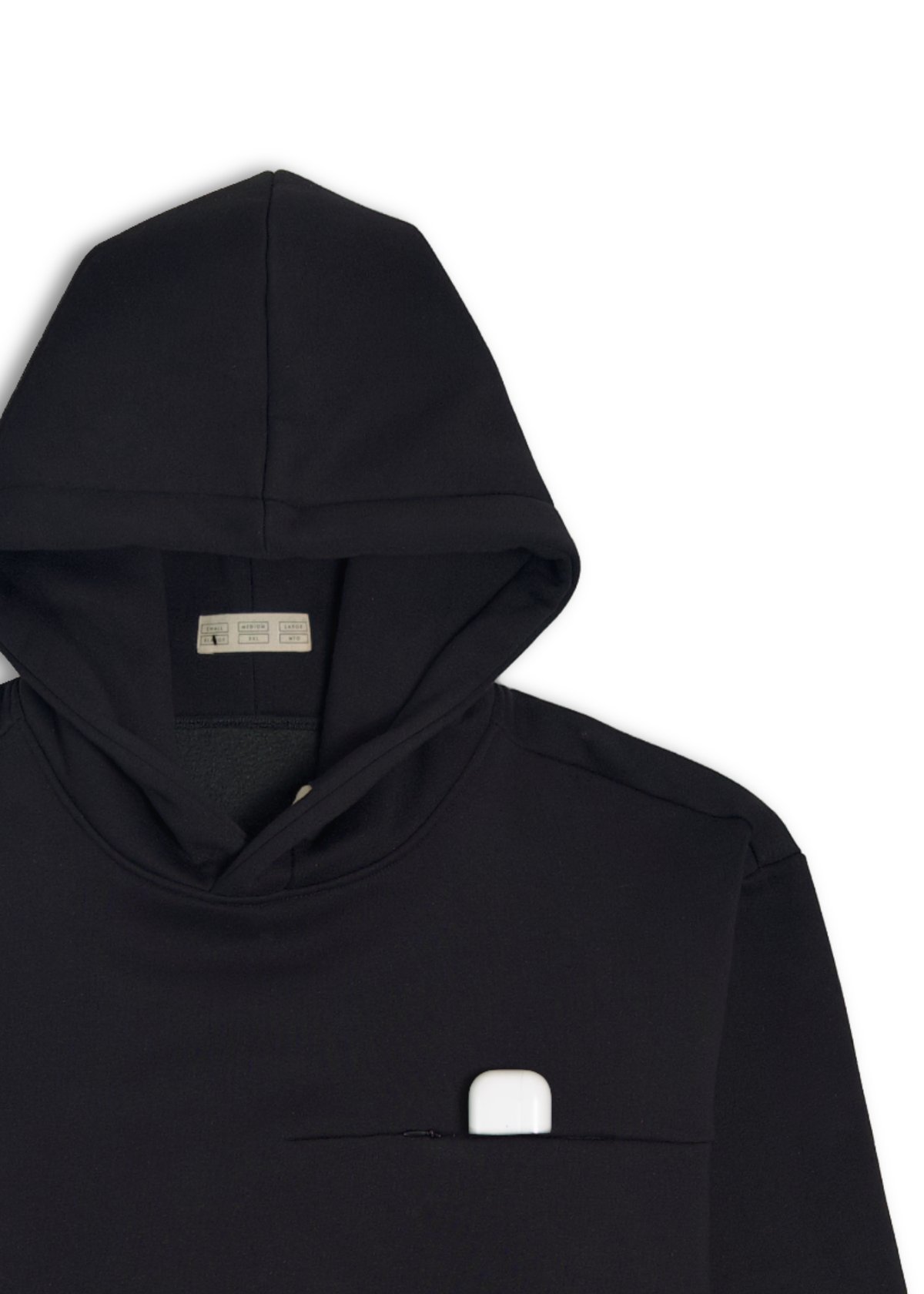 HEAVYWEIGHT HOODIE 420 - BLACK