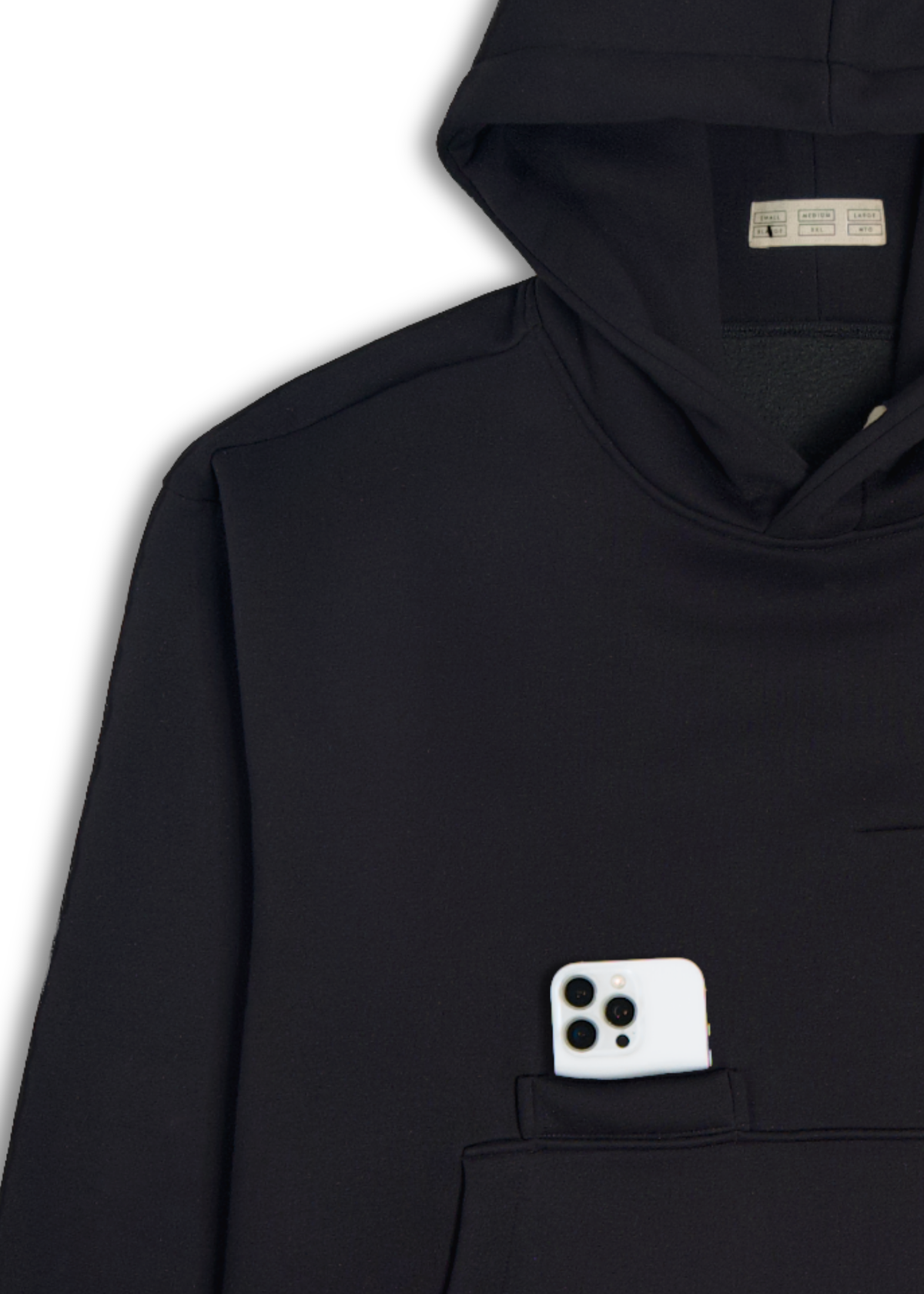 HEAVYWEIGHT HOODIE 420 - BLACK