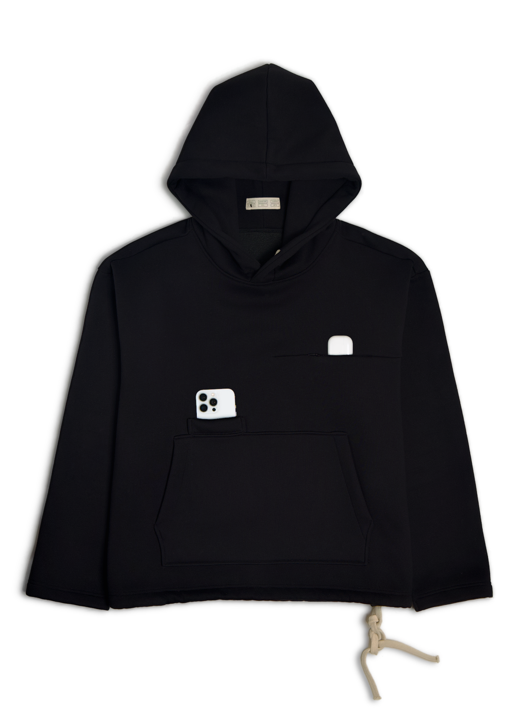 HEAVYWEIGHT HOODIE 420 - BLACK