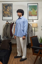 KAMEEZ SHIRT - BLUE