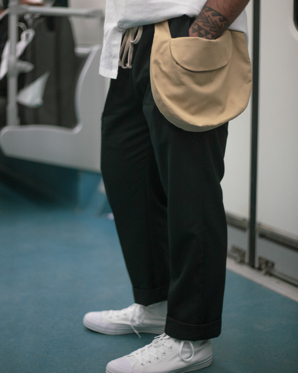 DUKAAN PANTS - BLACK