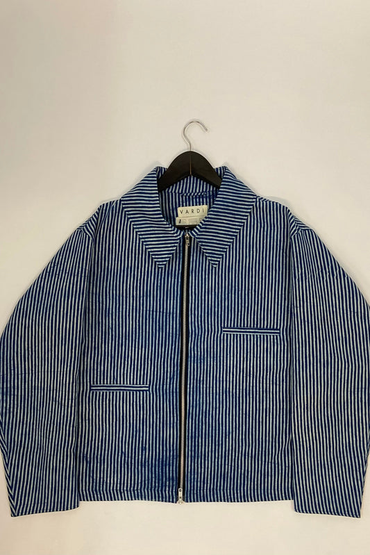 AC JACKET - SGNRI - INDIGO STRIPE