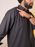 KAMEEZ SHIRT - ALL BLACK (BNDL)