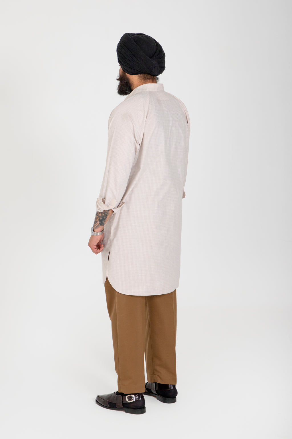 KAMEEZ - KURTA - BROWN LT