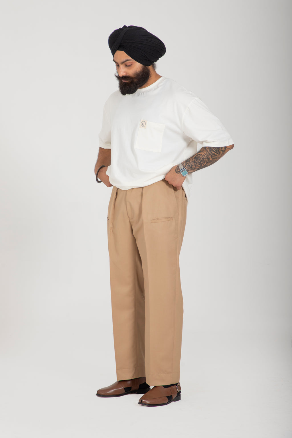 DUKAAN PANTS - KHAKI