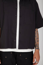VARDI - HALF SHIRT - BLACK