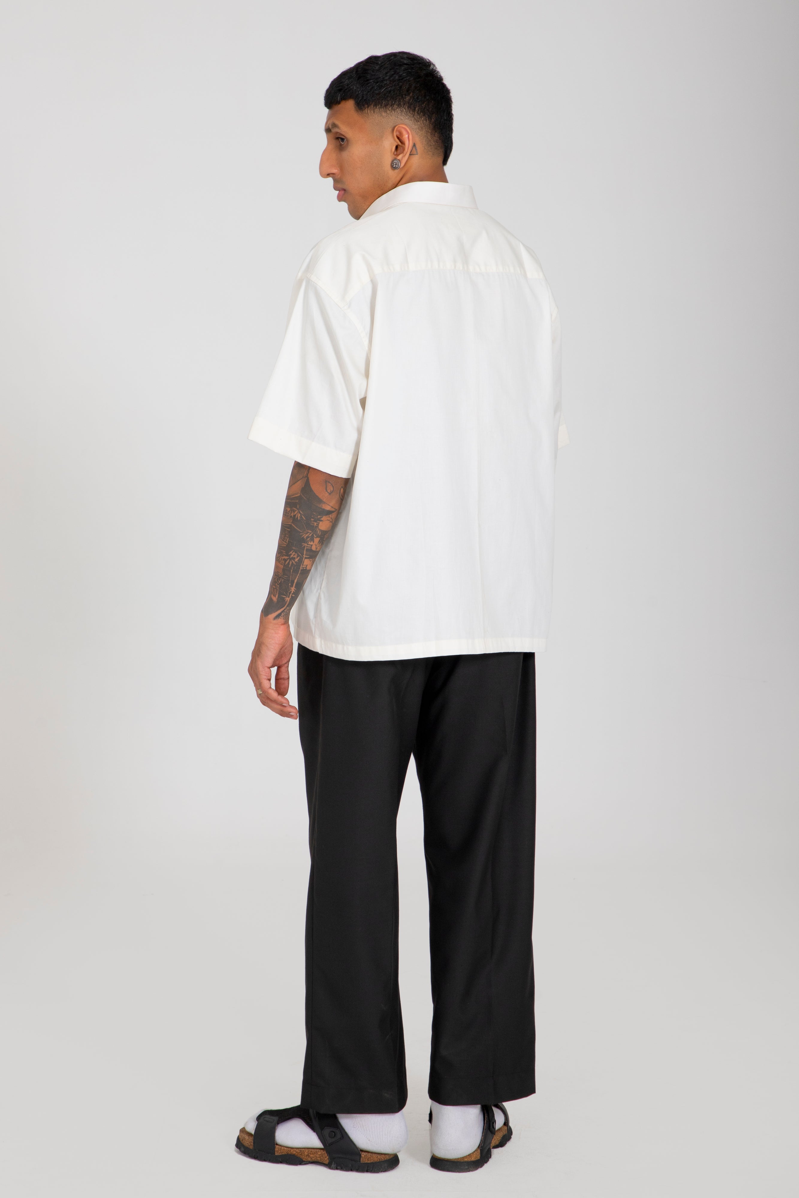 VARDI - HALF SHIRT - WHITE