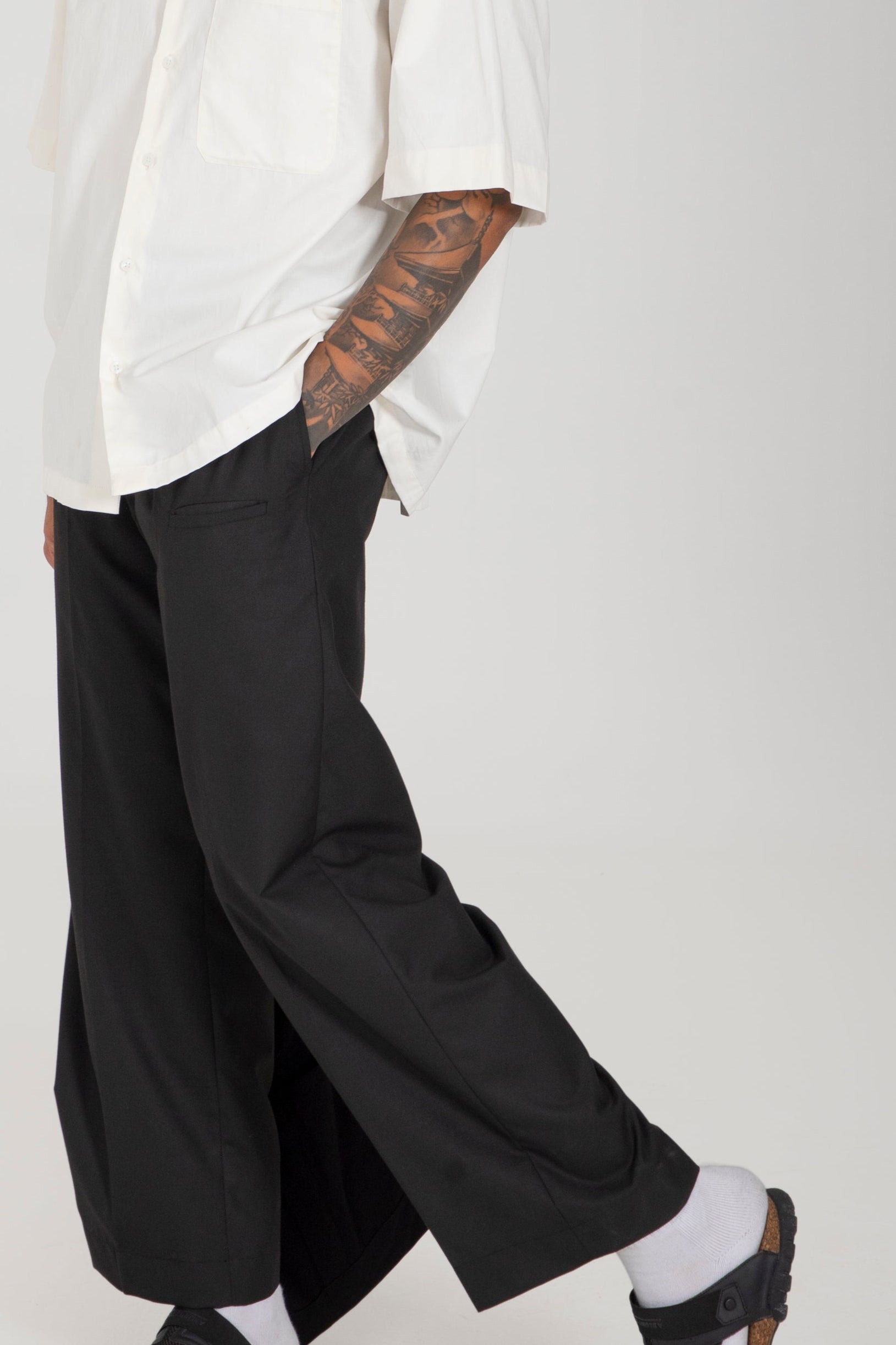 VARDI - HALF SHIRT - WHITE