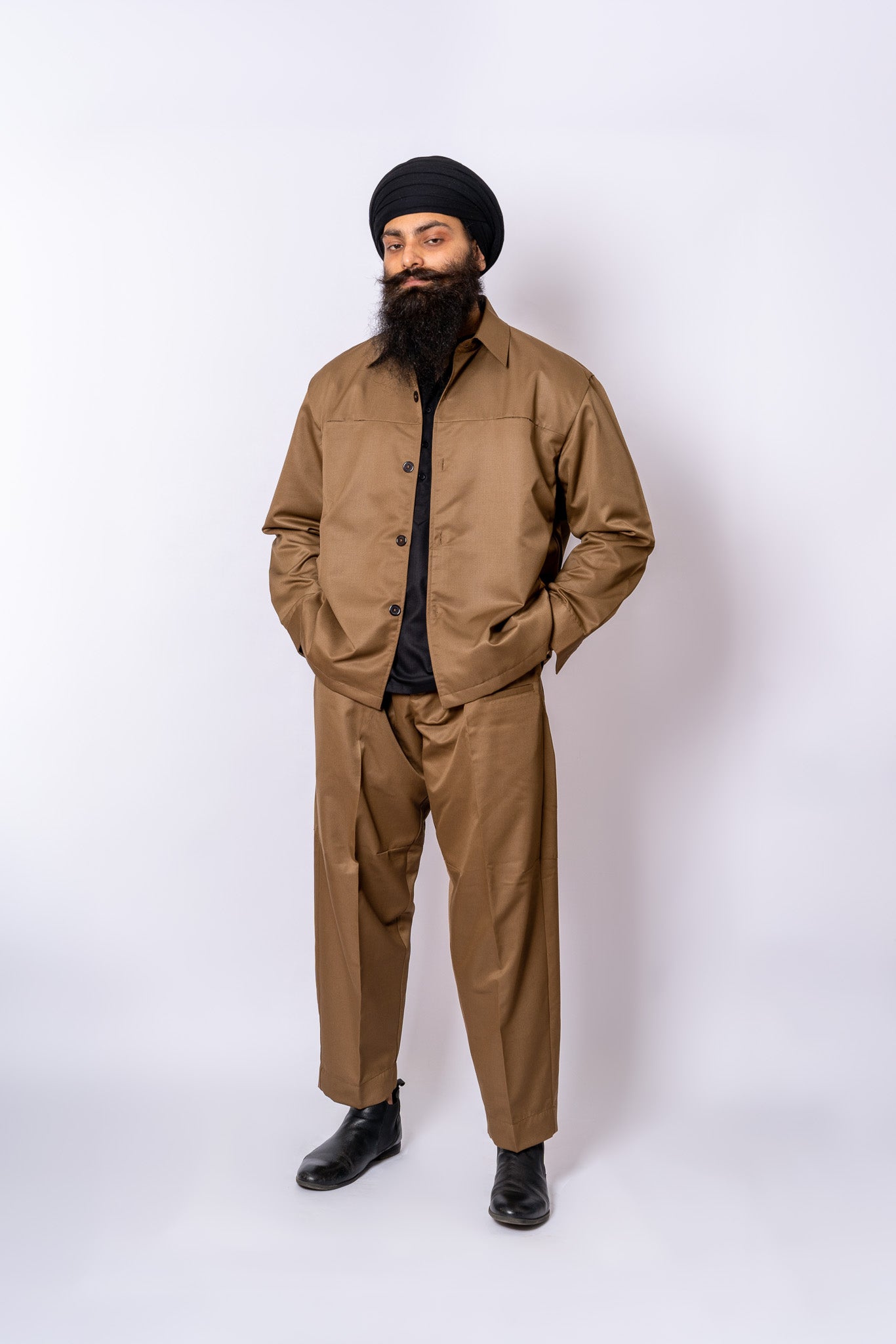 OVERSHIRT - DARK KHAKI