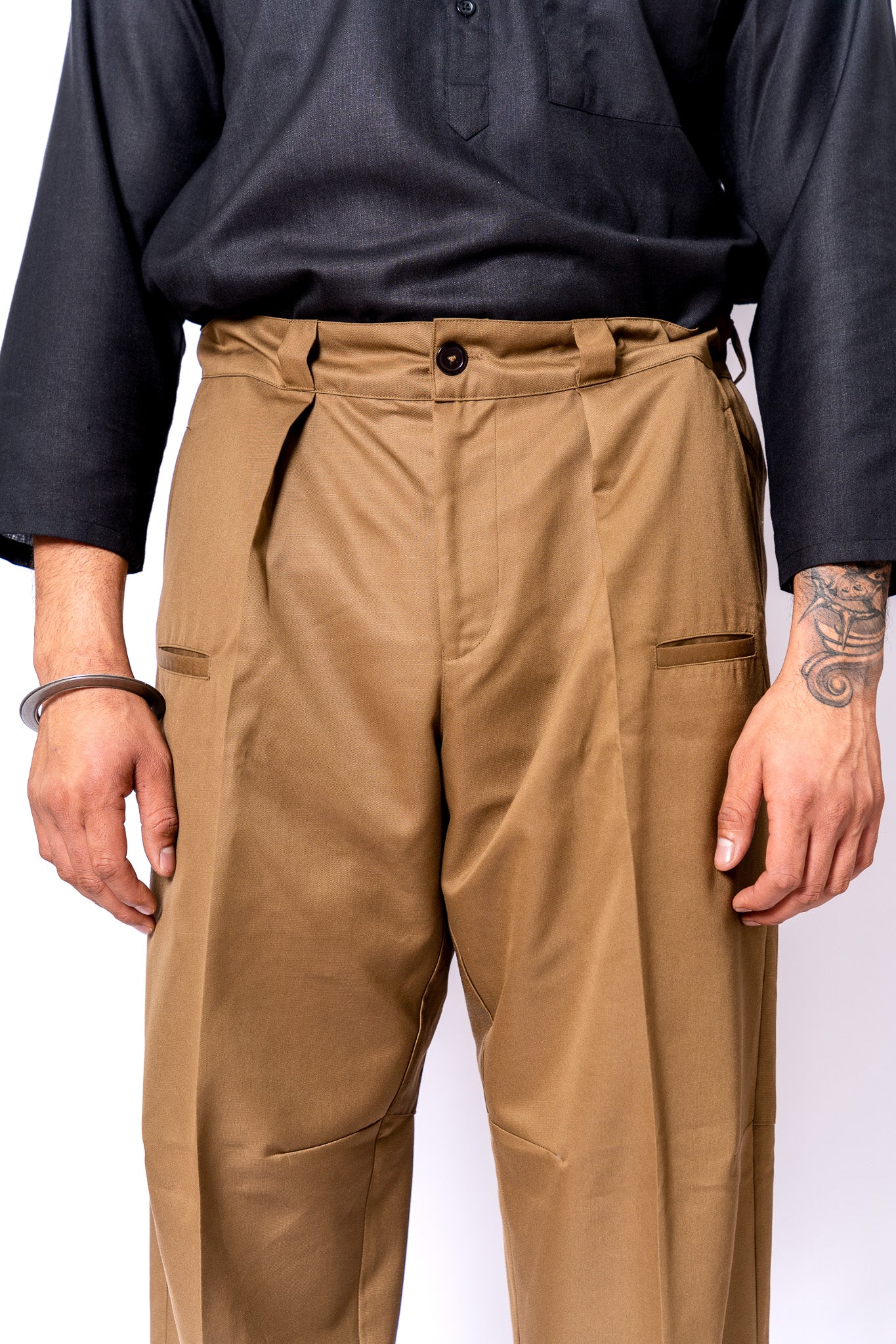 UNCLE PANTS - DARK KHAKI